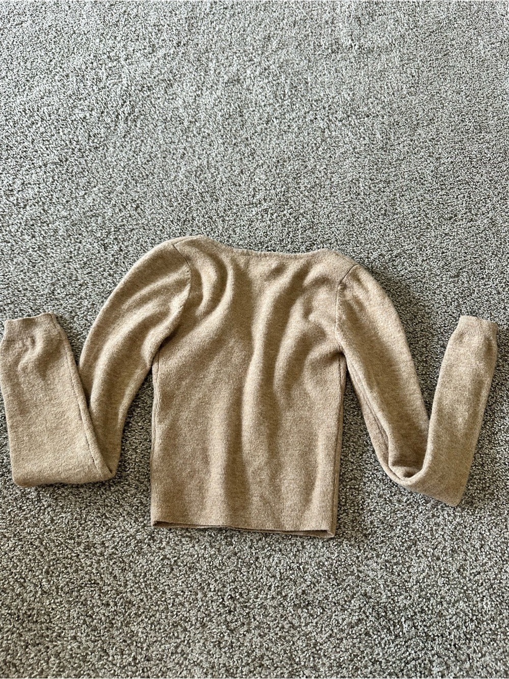 Wilfred Greer Sweater Size XS Heather Tannin Aritzia - Picture 3 of 10